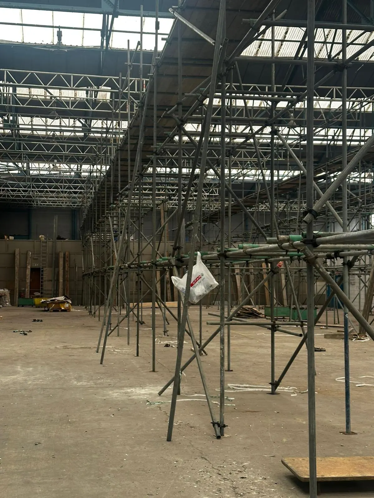 Industrial roof example